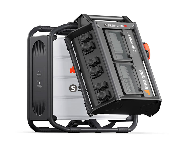 Instagrid LINK MAX 400V 3-fase accu-omvormer krachtstroom